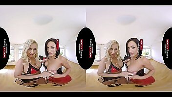 Virtual Reality Sex With Busty Milfs In A Wild Threesome