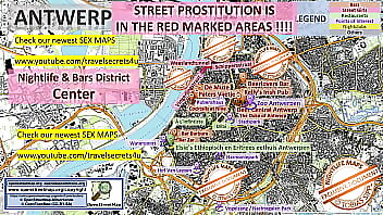 Callgirls And Prostitutes In Antwerp, Belgium On The Street Map